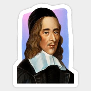 English Poet George Herbert illustration Sticker